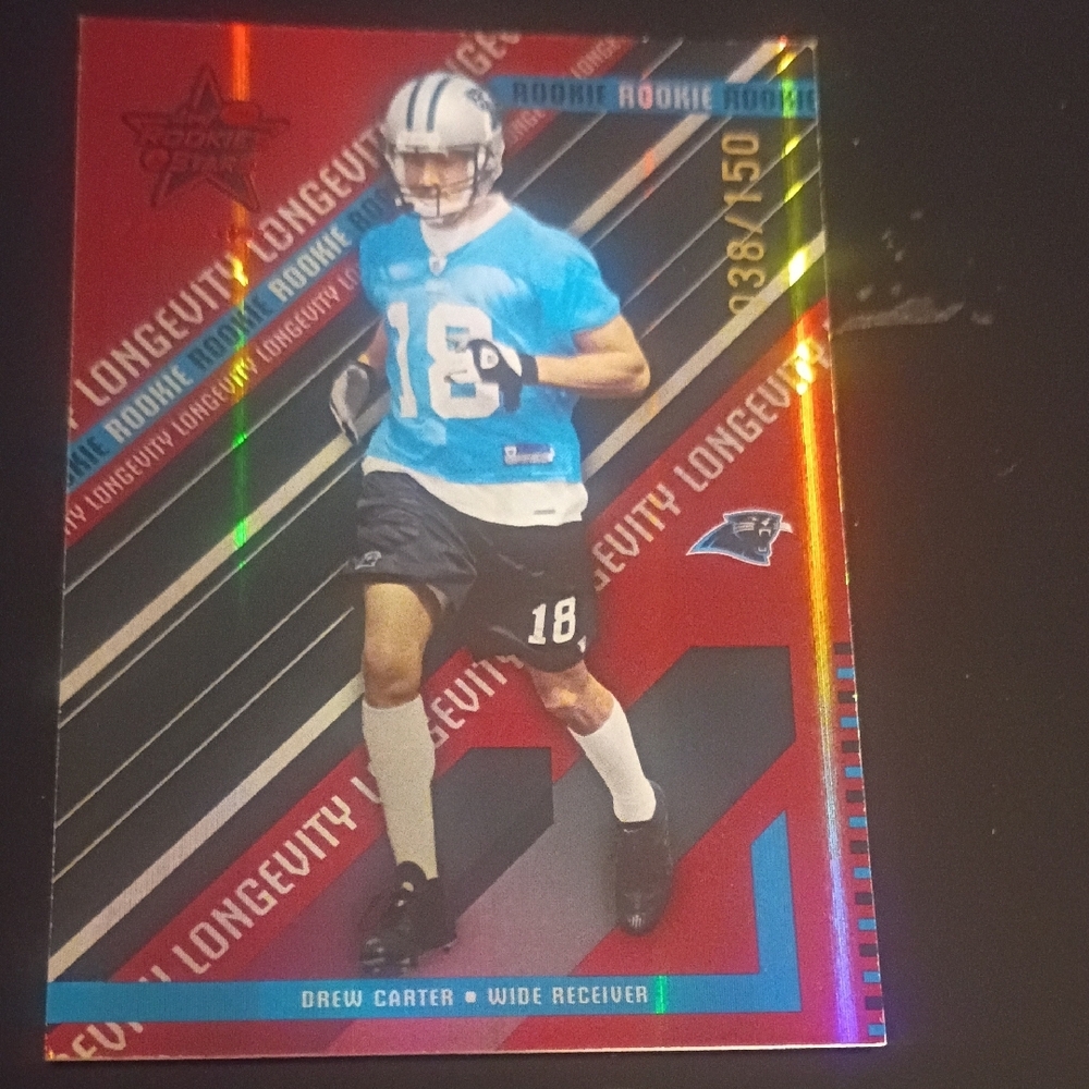 Drew Carter Rookie Card - Picture 2 of 11